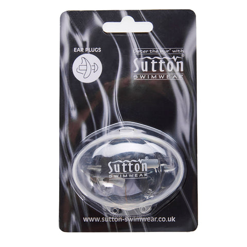 Sutton Swimwear Ear plugs (black/clear)